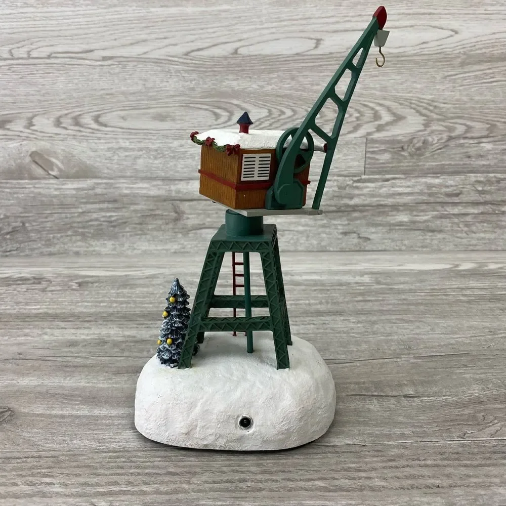 Hawthorne Village Railroad Train Crane Tower